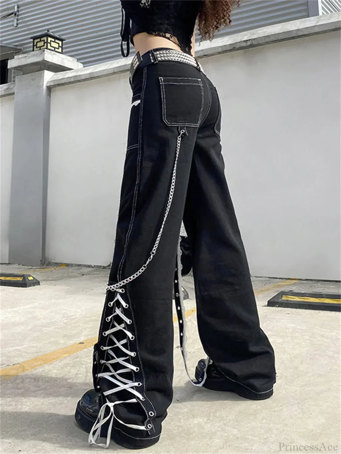 Dress Gothic Denim Rebel Pant - Image 6