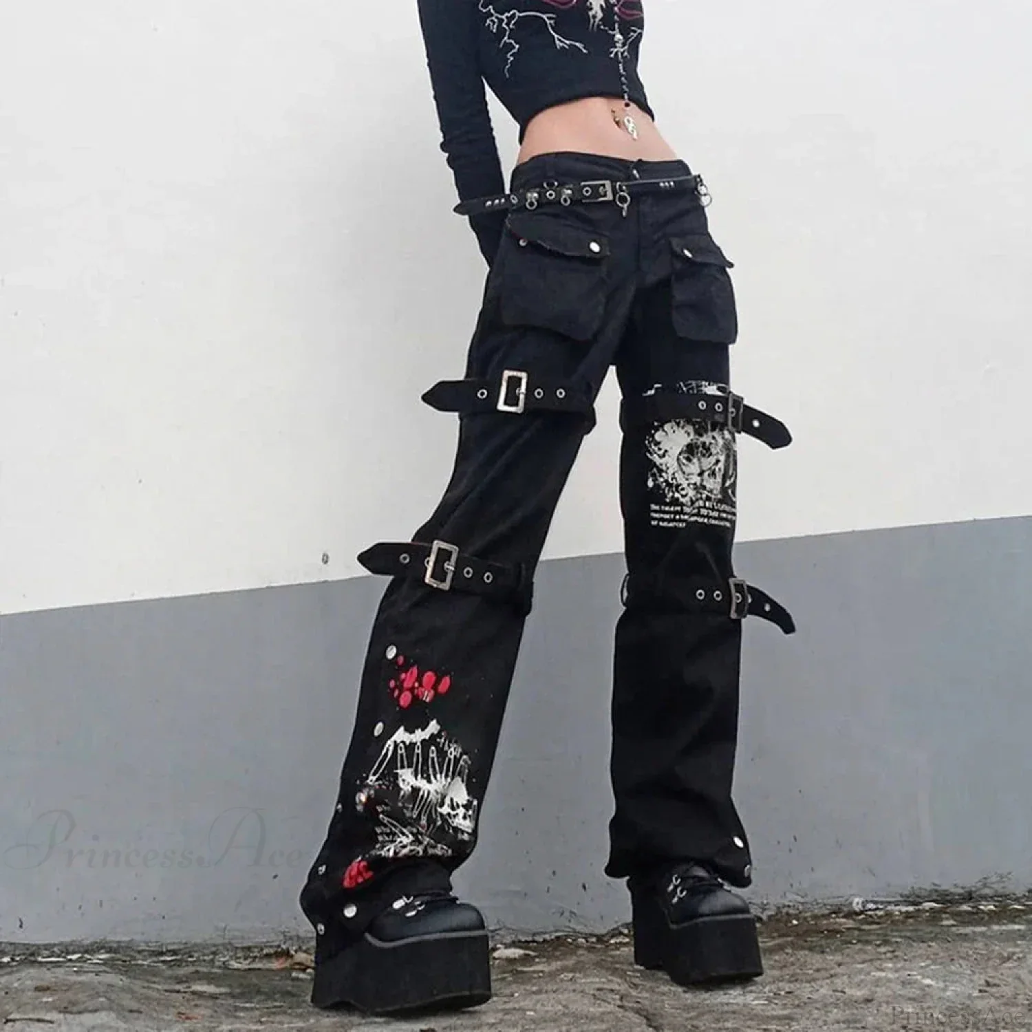 Dress Gothic Denim Rebel Pant - Image 7