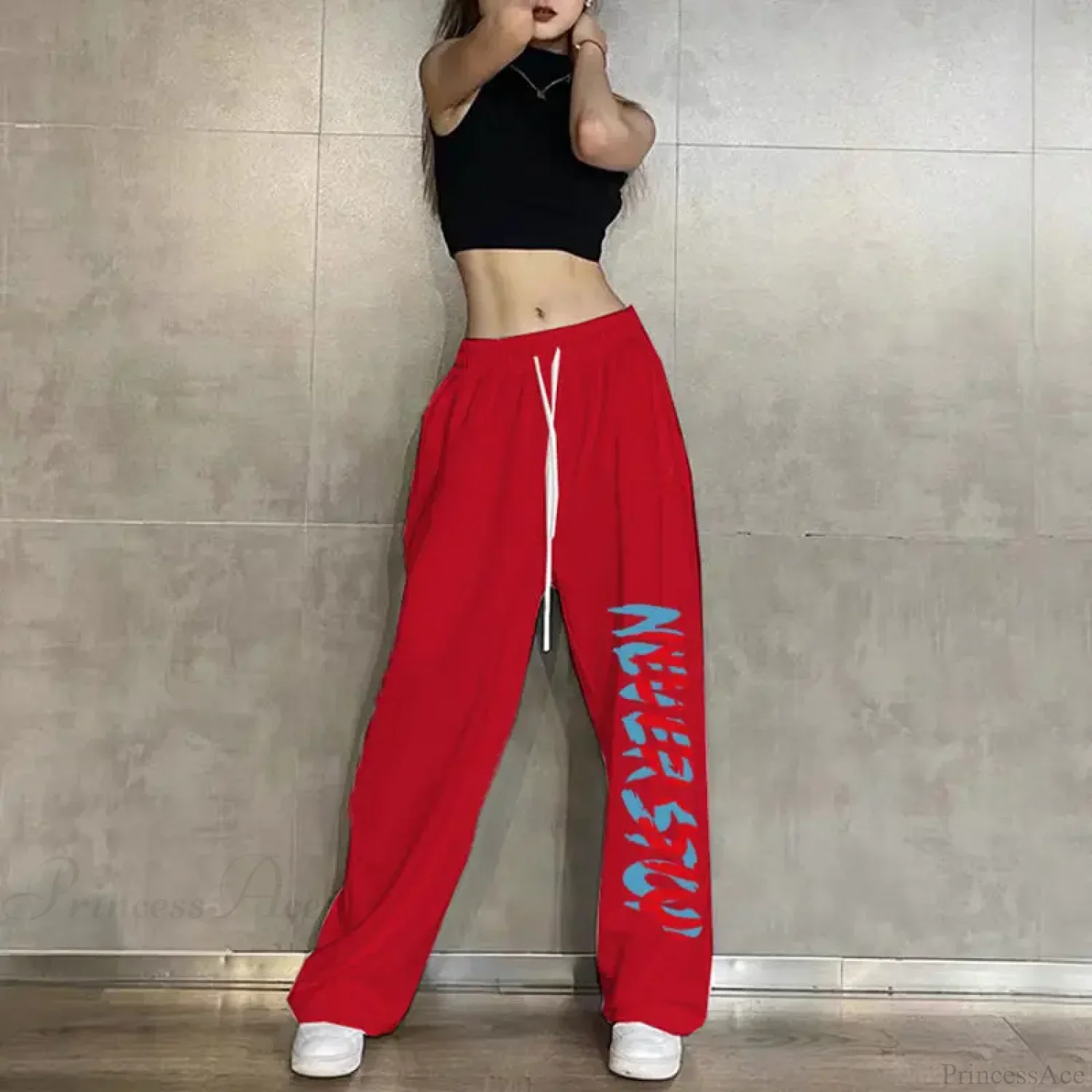 Elastic Waist Casual Jogging Pants - Image 11