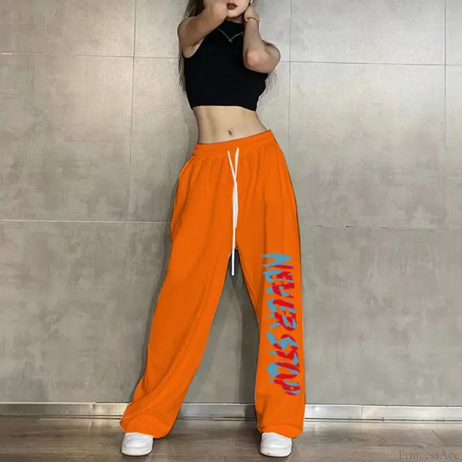 Elastic Waist Casual Jogging Pants - Image 9