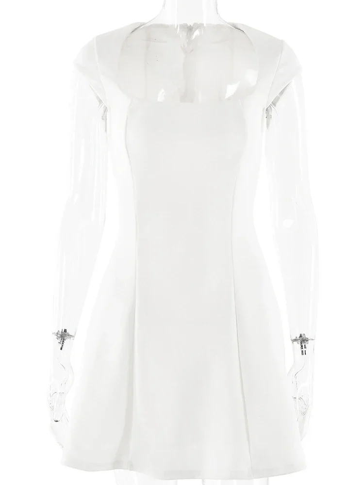 Elegant Backless Bodycon Mini Party Dress - Image 5
