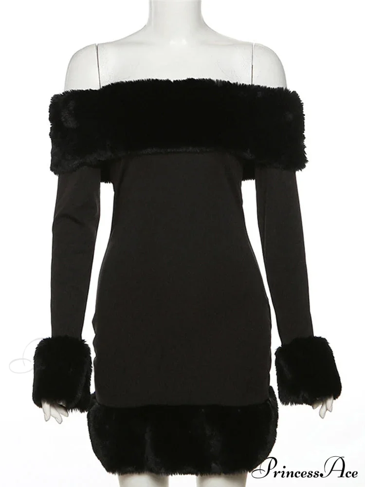 Elegant Fluffy Strapless Mini Party Dress - Image 5