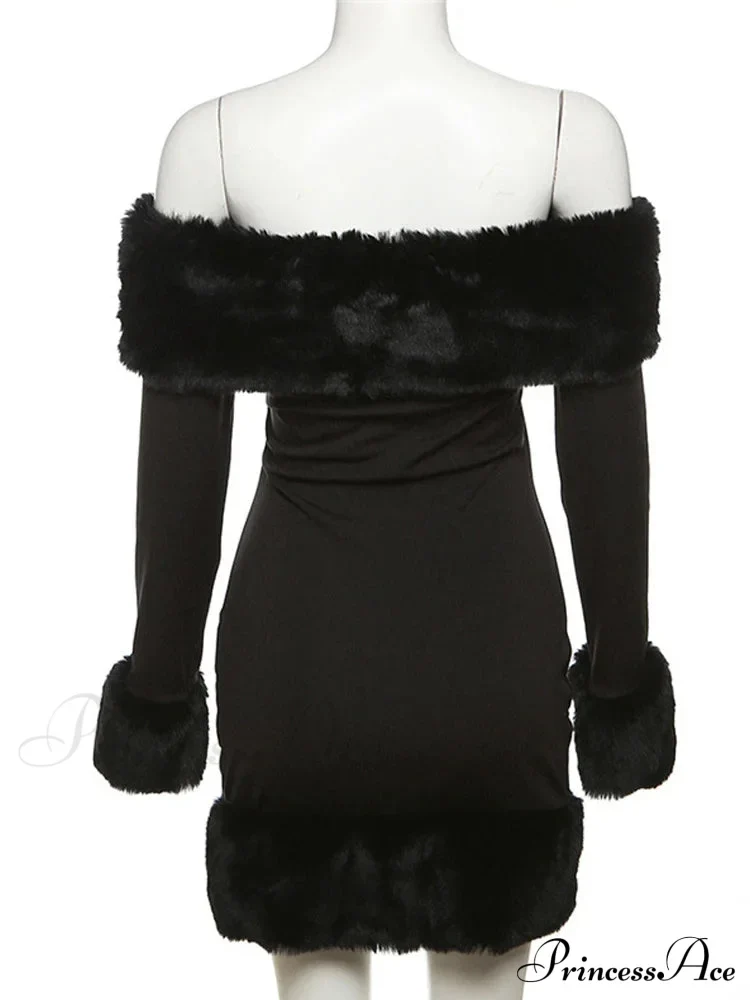 Elegant Fluffy Strapless Mini Party Dress - Image 6