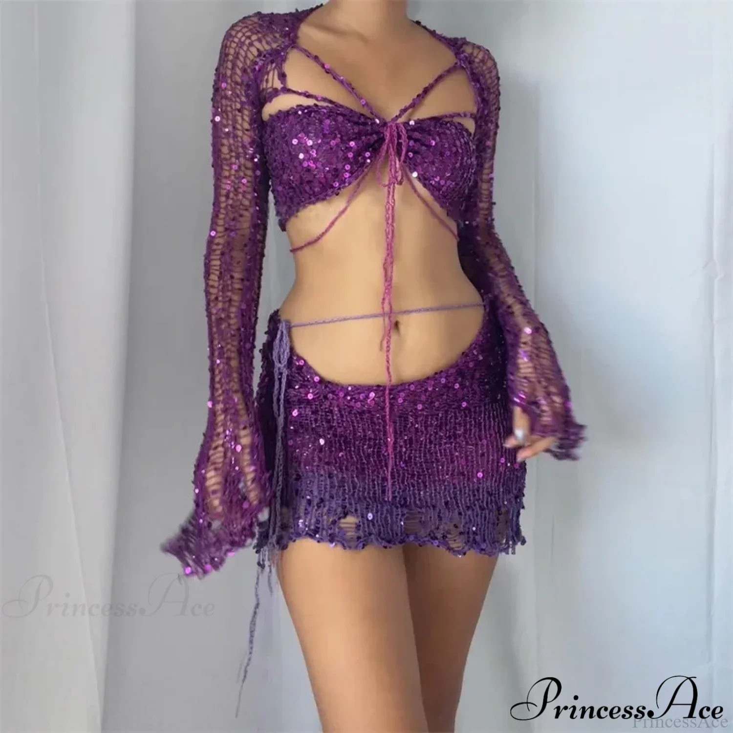 Elegant Knit Two Piece Set - Image 13