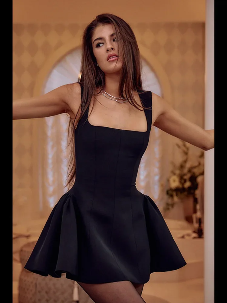 Elegant Slim Sleeveless Sexy Chic Party Dress - Image 3