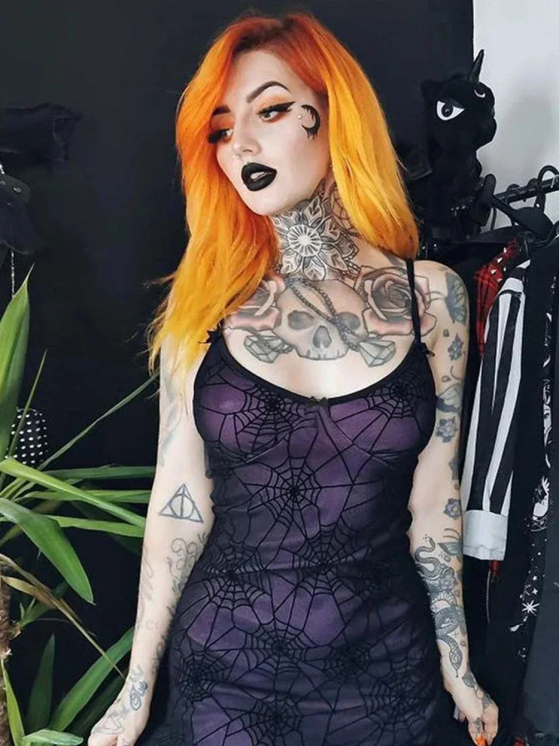 Evil Halter Lace Small Dress - Image 2