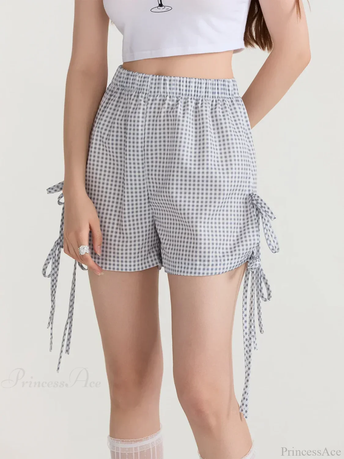 Fairycore Bowknot Loose Lounge Short - Image 3
