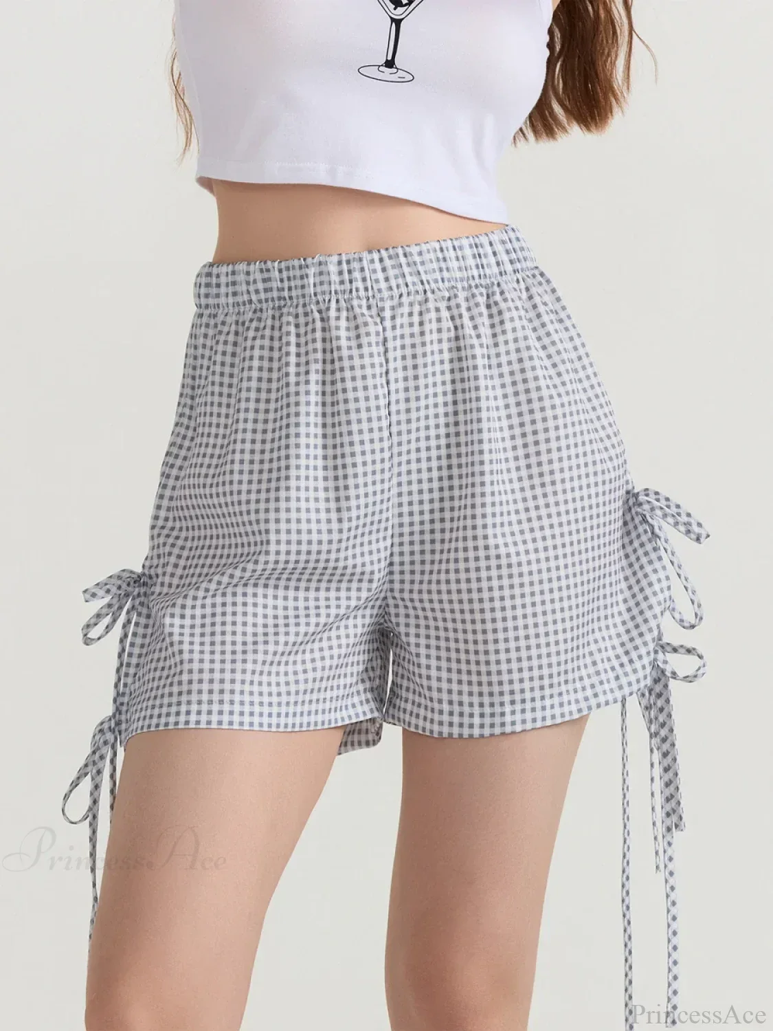 Fairycore Bowknot Loose Lounge Short - Image 8