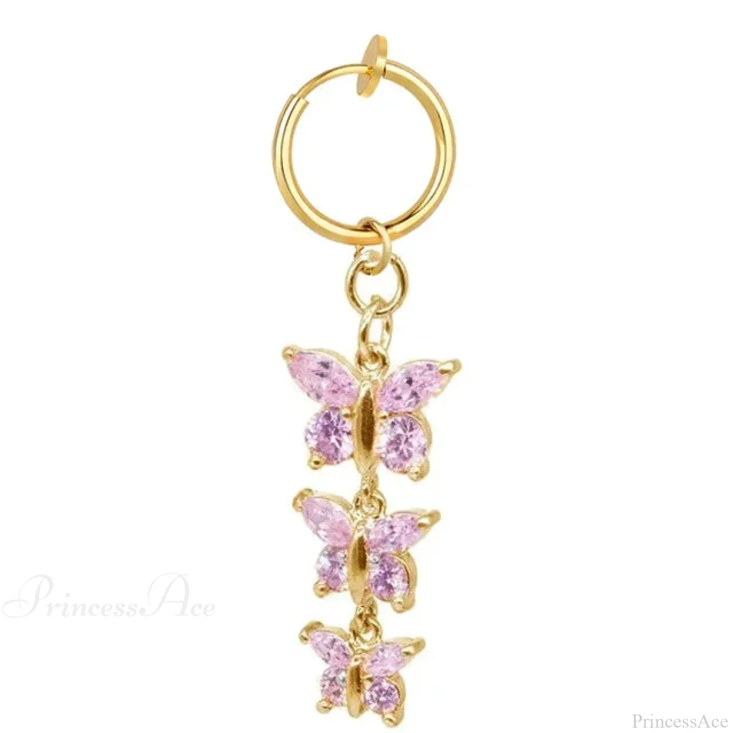 Fashion Butterfly Gothic Fake Belly Ring - Image 14