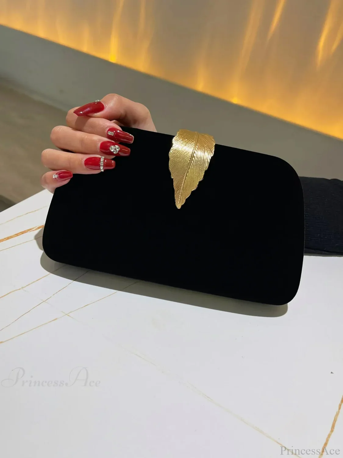 Fashion Evening Clutch Dinner Bridesmaid Wedding Bag - Image 3