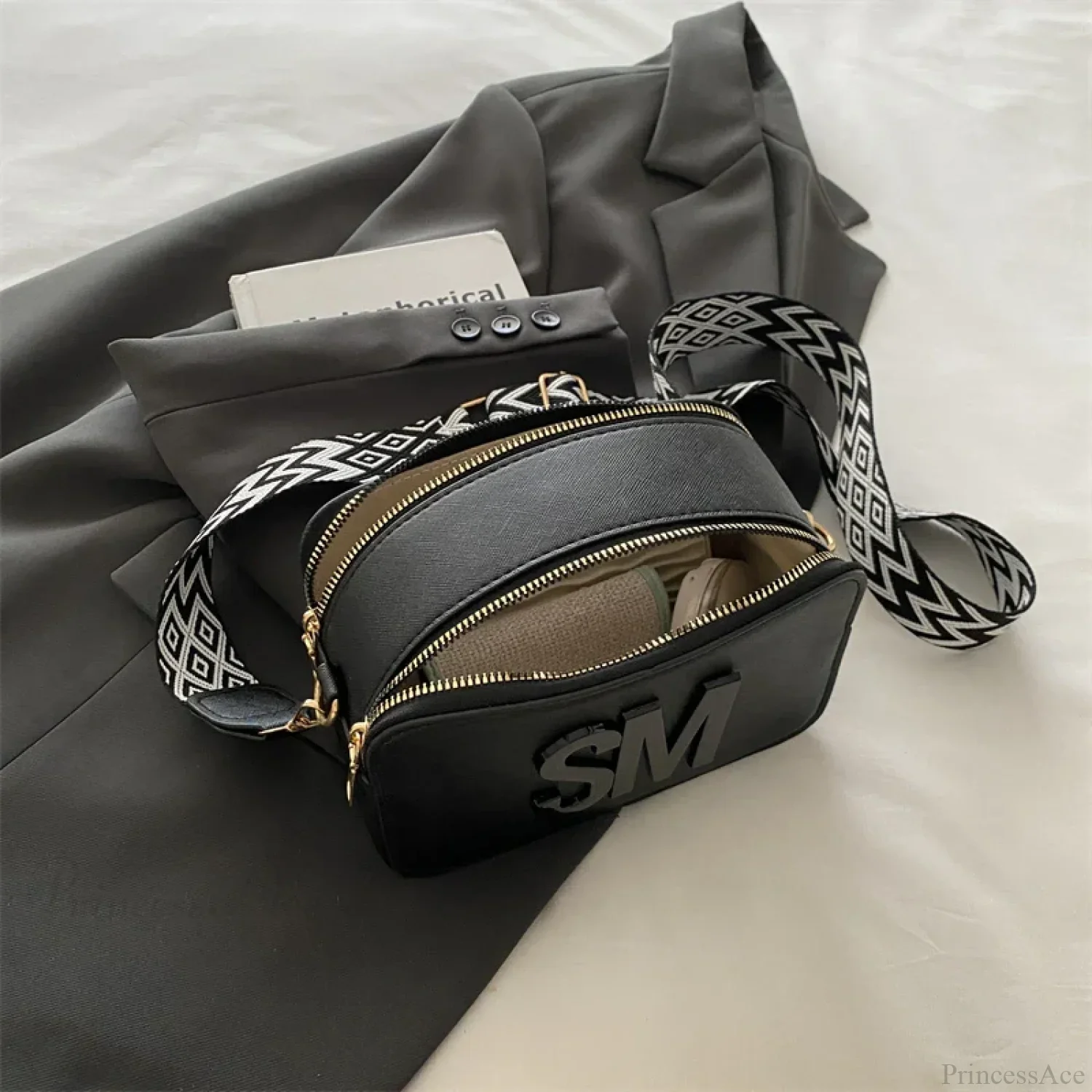 Fashion Leopard Print Letters Crossbody Bag - Image 14