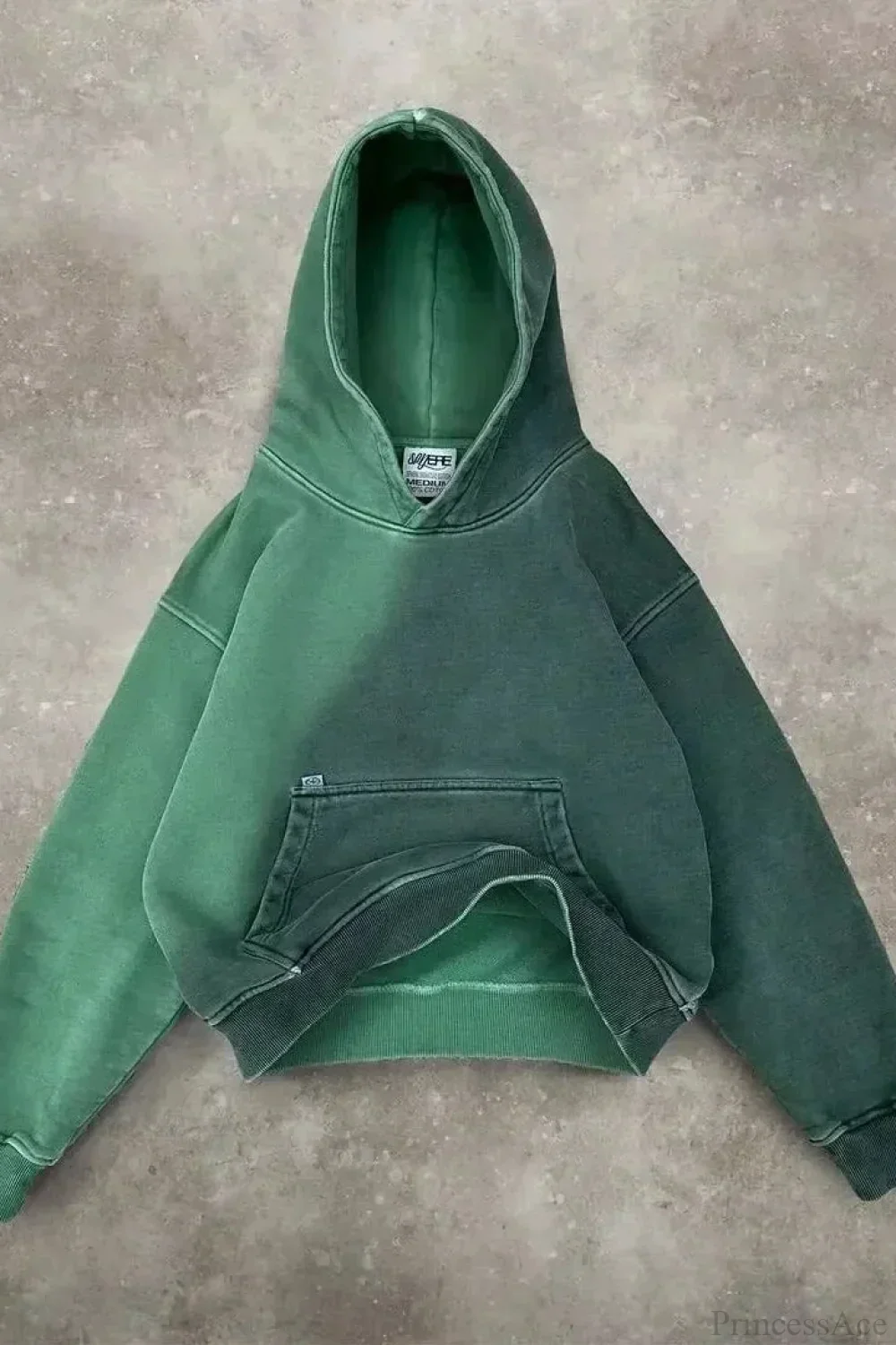 Fashion Trend Fleece Padded Zipper Hoodie - Image 16