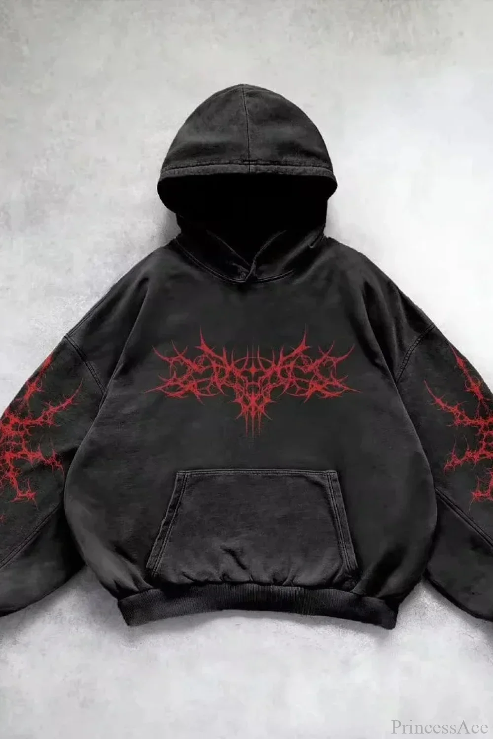 Fashion Trend Fleece Padded Zipper Hoodie - Image 5
