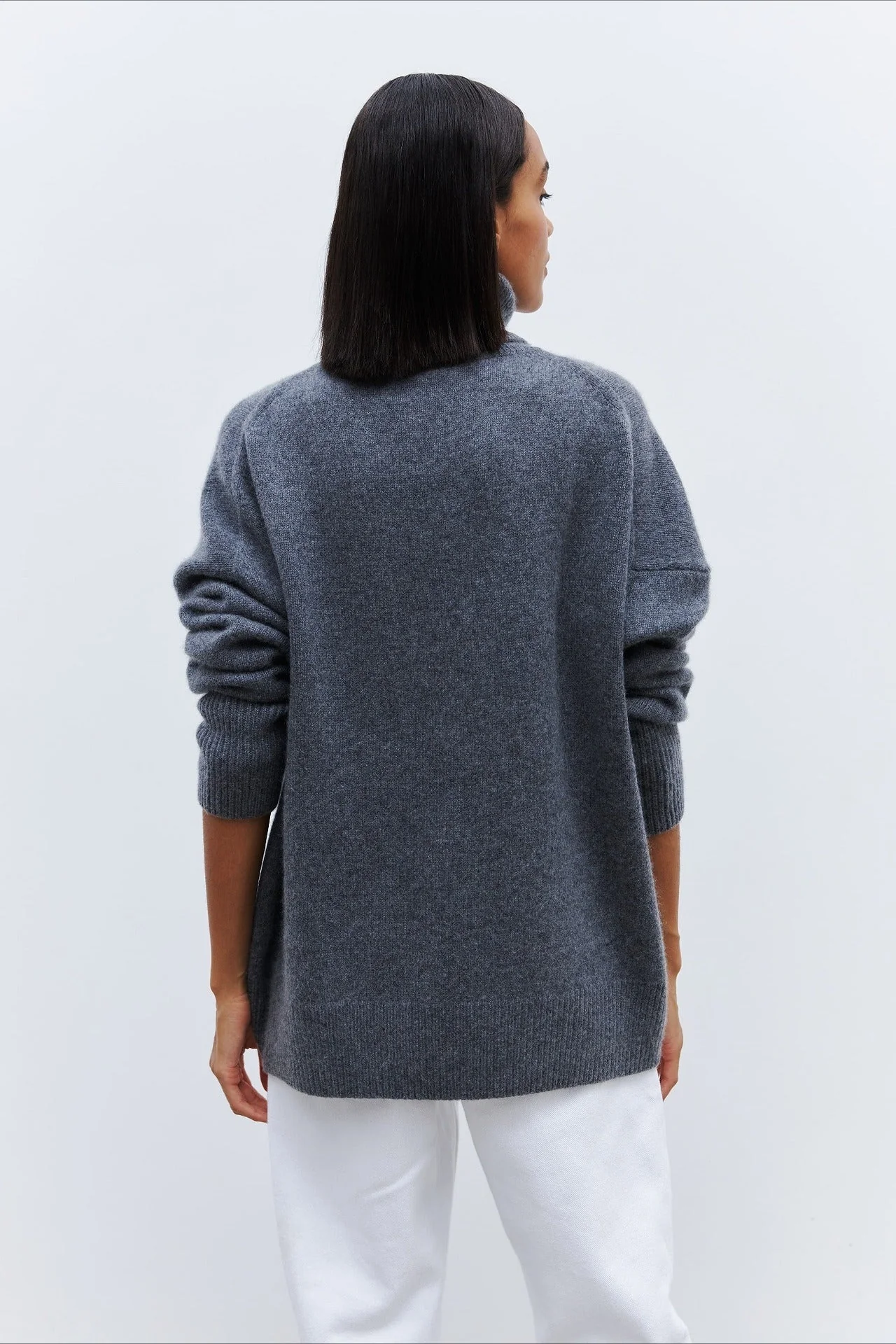 Anti-Pilling Loose Turtleneck Sweater - Image 18