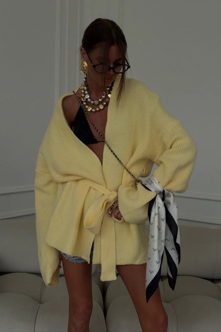 Belted Midi Cardigan - Image 2