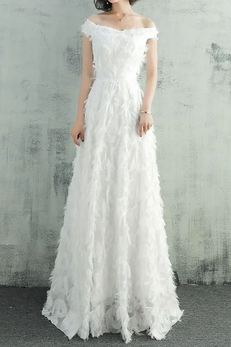 Chiffon A Line Formal Dress - Image 4