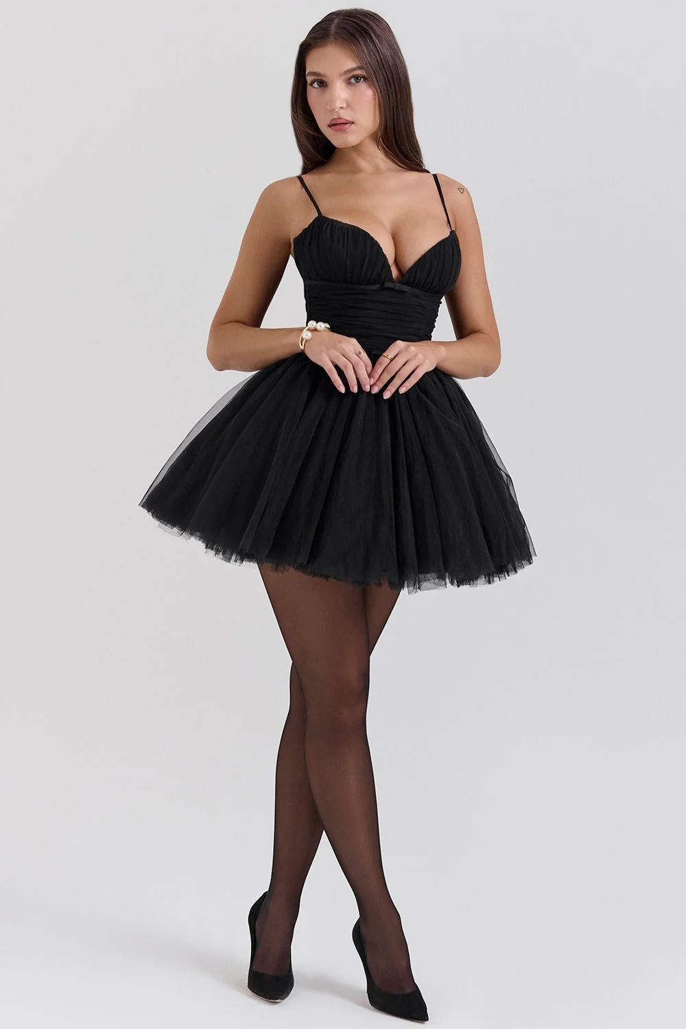 Chiffon Lace-up Backless Cocktail Dress - Image 13