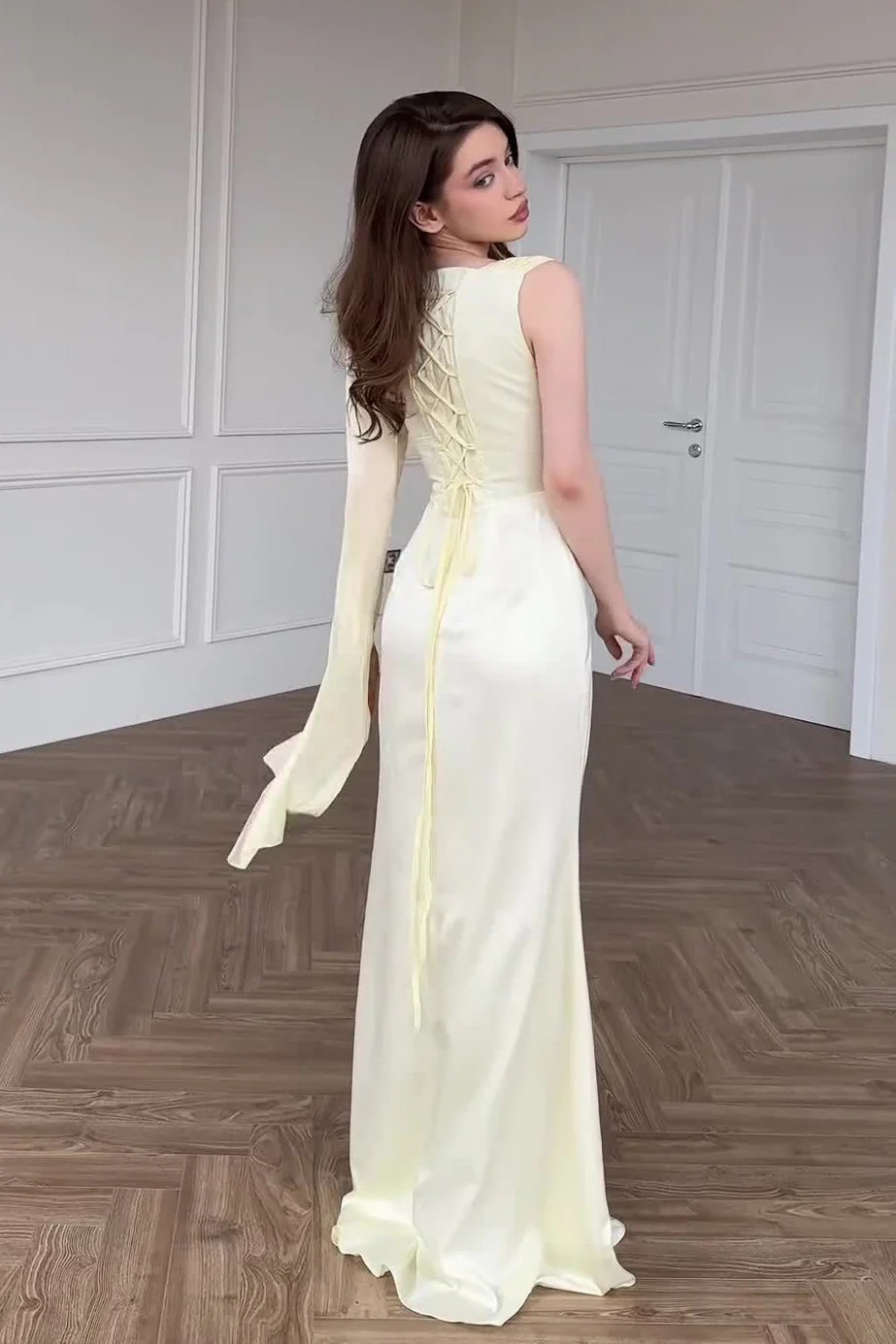 Chiffon One Shoulder Formal Dress - Image 10