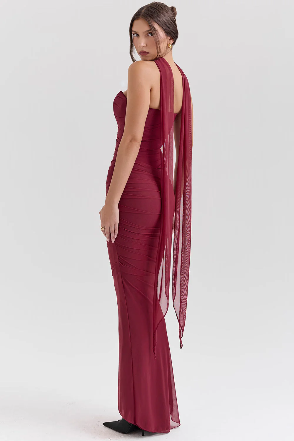 Corset Style Bodycon Formal Dress - Image 11