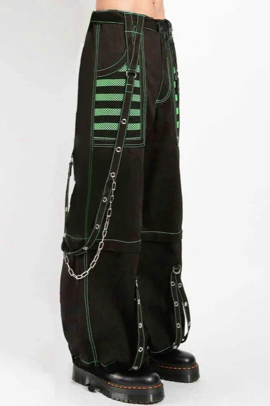 Gothic Wide Leg Cargo Jeans - Image 5