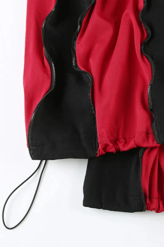 Harajuku Patchwork Wide Fit Jeans - Image 7