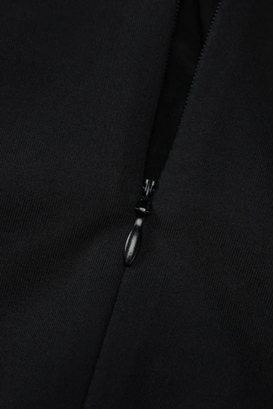 High Neck Sleeveless Slit Formal Dress - Image 9