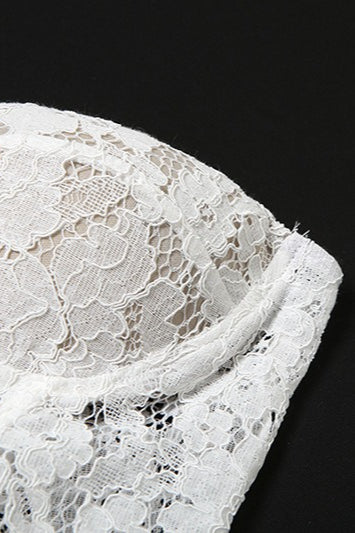 Lace Bustier Bodycon Formal Dress - Image 6