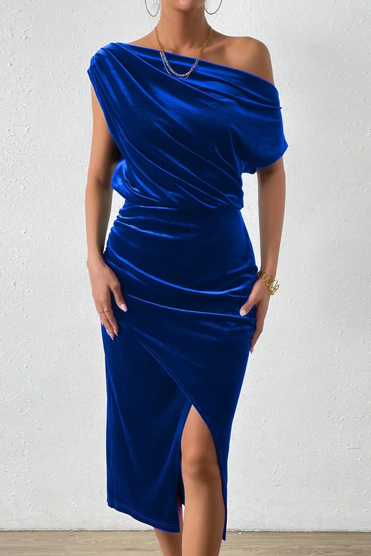 Off-the-shoulder Bodycon Cocktail Dress - Image 11