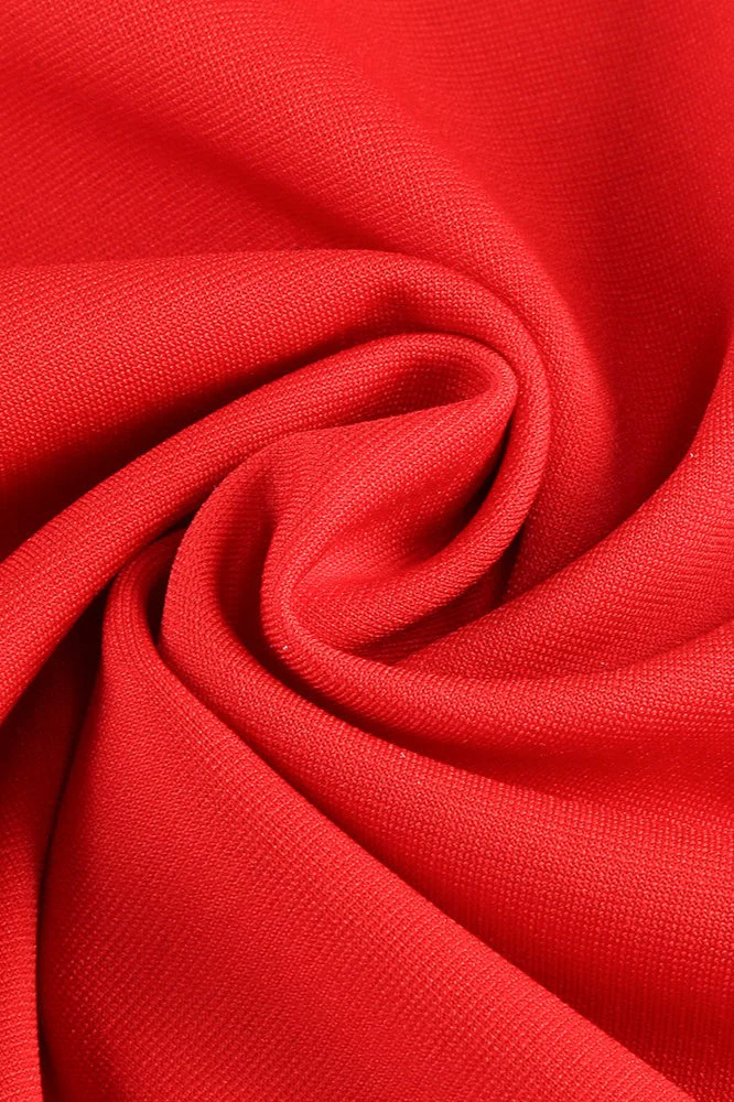 Ruched Bustier Bodycon Formal Dress - Image 11