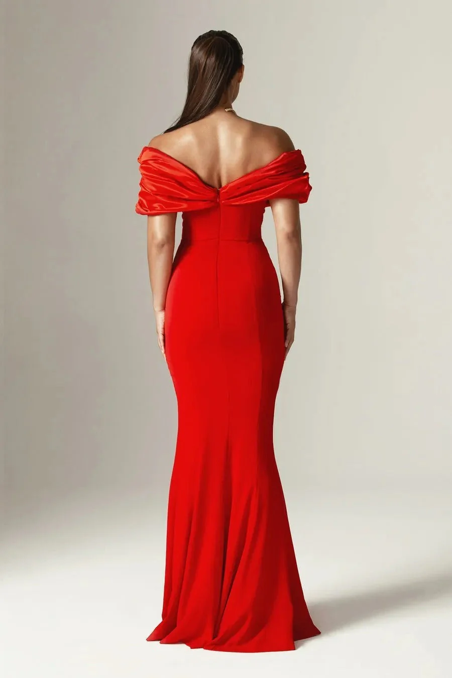 Ruched Bustier Bodycon Formal Dress - Image 8