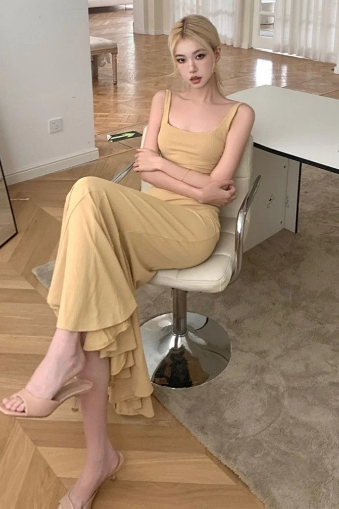 Sexy Spaghetti Strap Backless Formal Dress - Image 7