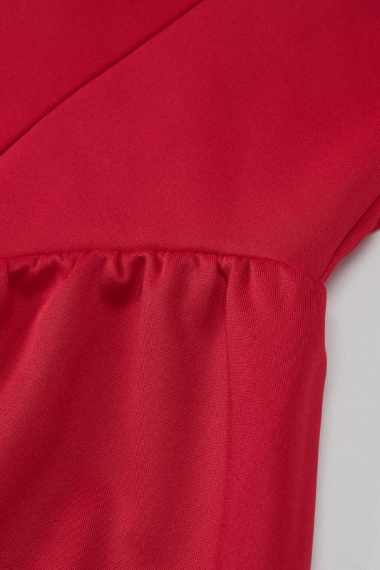 Solid Sleeveless Backless Bodycon Cocktail Dress - Image 16