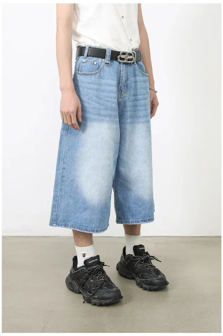 Vintage Y2K Loose Cropped Jeans - Image 19