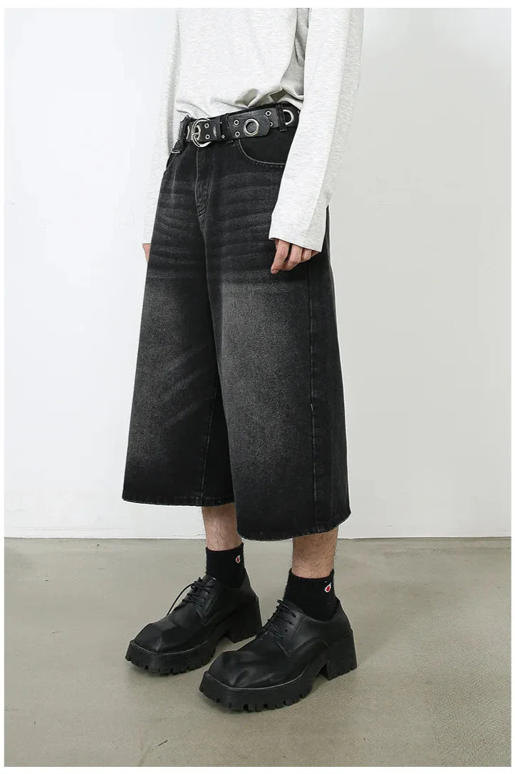Vintage Y2K Loose Cropped Jeans - Image 23