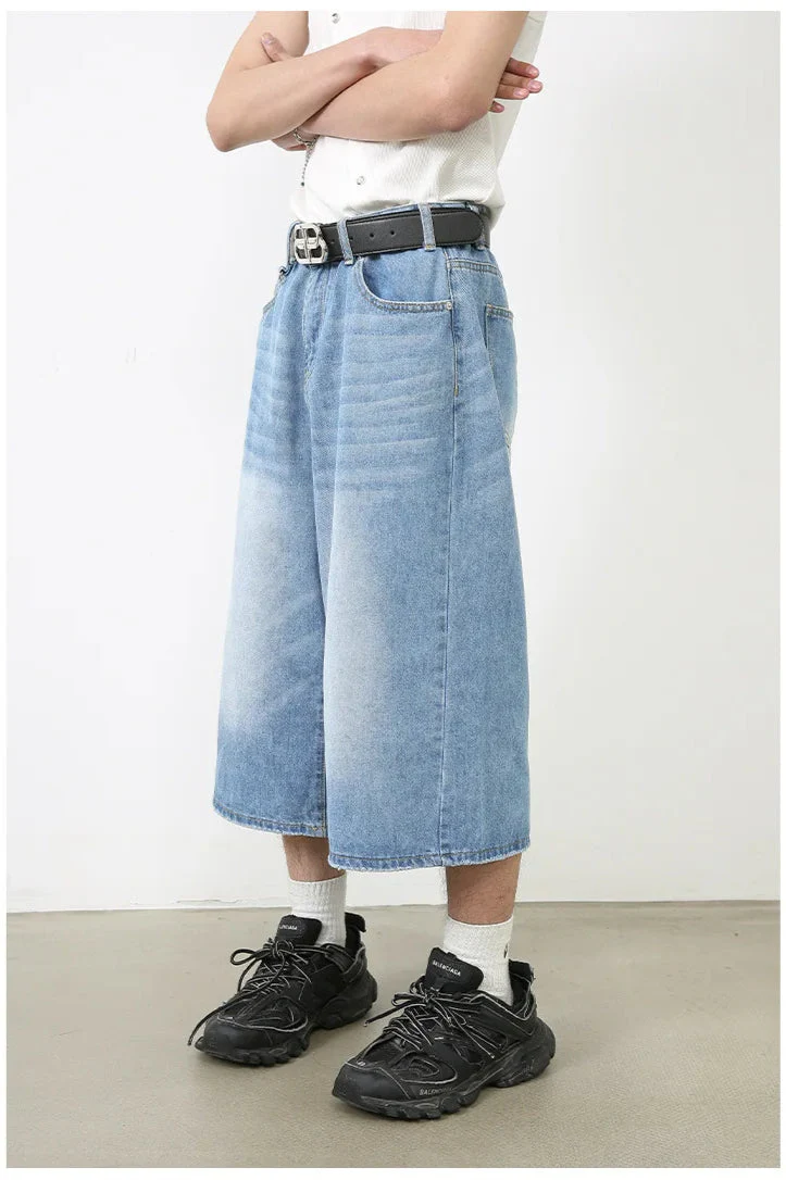 Vintage Y2K Loose Cropped Jeans - Image 31