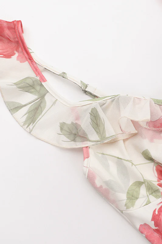 Floral Cami French Style Party Dress - Image 14