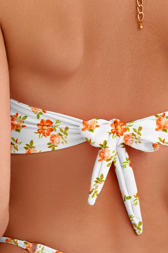 Floral Two Piece Bikini Set - Image 4