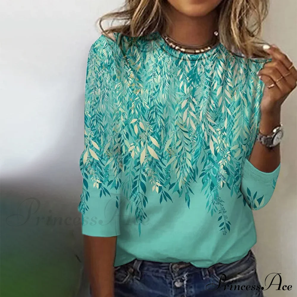 Foliage Casual with T-Shirt Print - Image 2