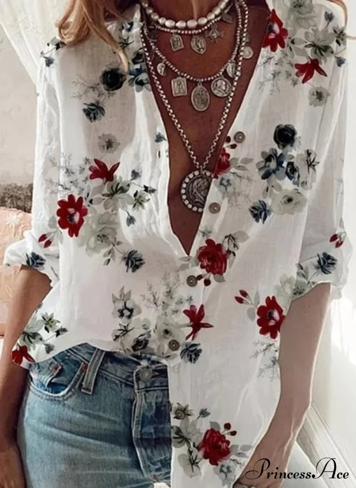 for Blouse - Long Women Loose Arm Size Large Casual Fashion Top - Image 4