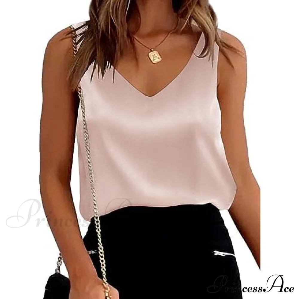 Simple Silk Cami Top - Image 3