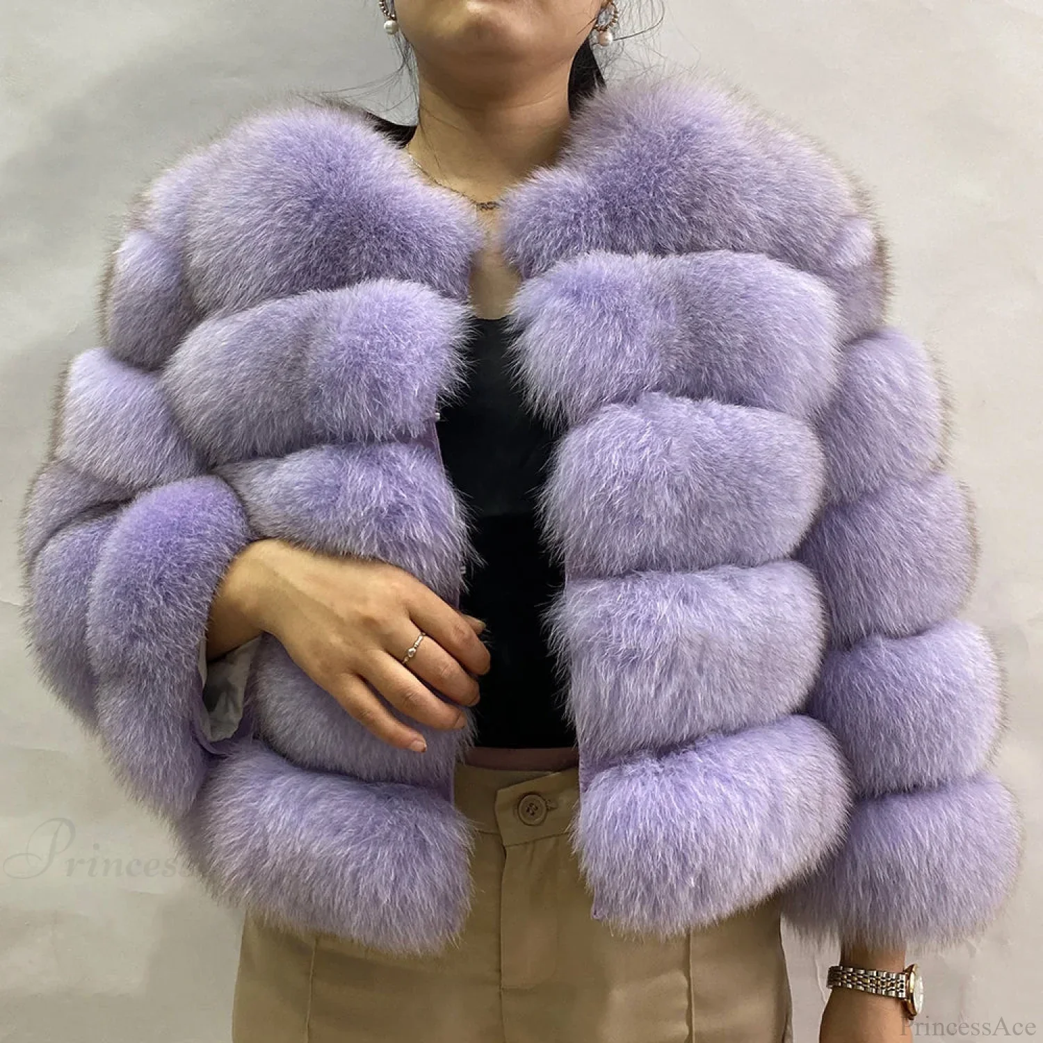 Fox Fur Winter Cold Weather Coat - Image 14