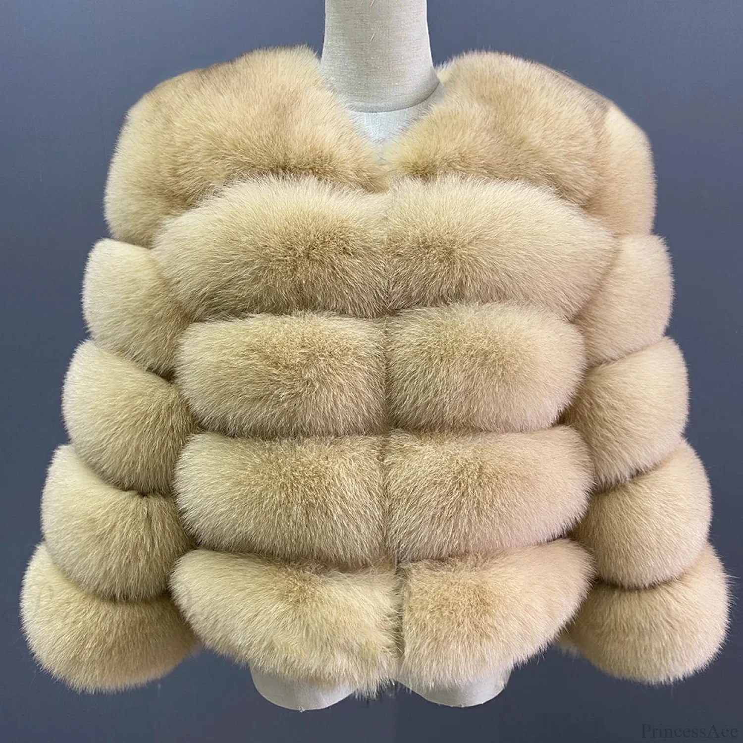 Fox Fur Winter Cold Weather Coat - Image 5