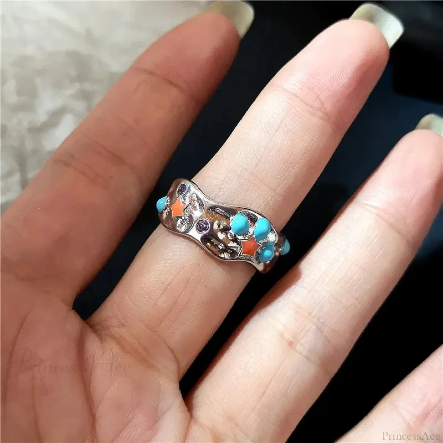 Futuristic Backbone Medieval Talon Ring - Image 7