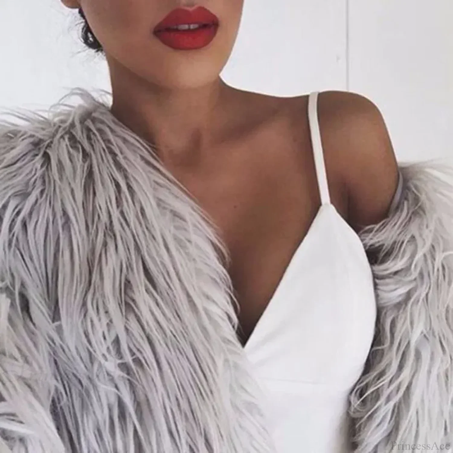 Fuzzy Thick Warm Fluffy Coat - Image 3