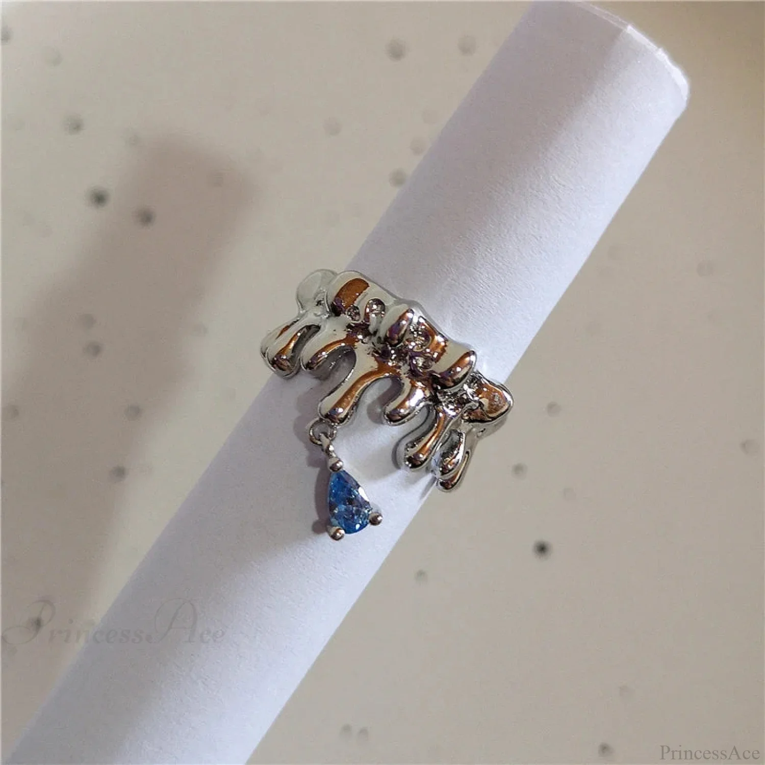 Genderless Bug Overstatement Cicada Dark Ring - Image 6