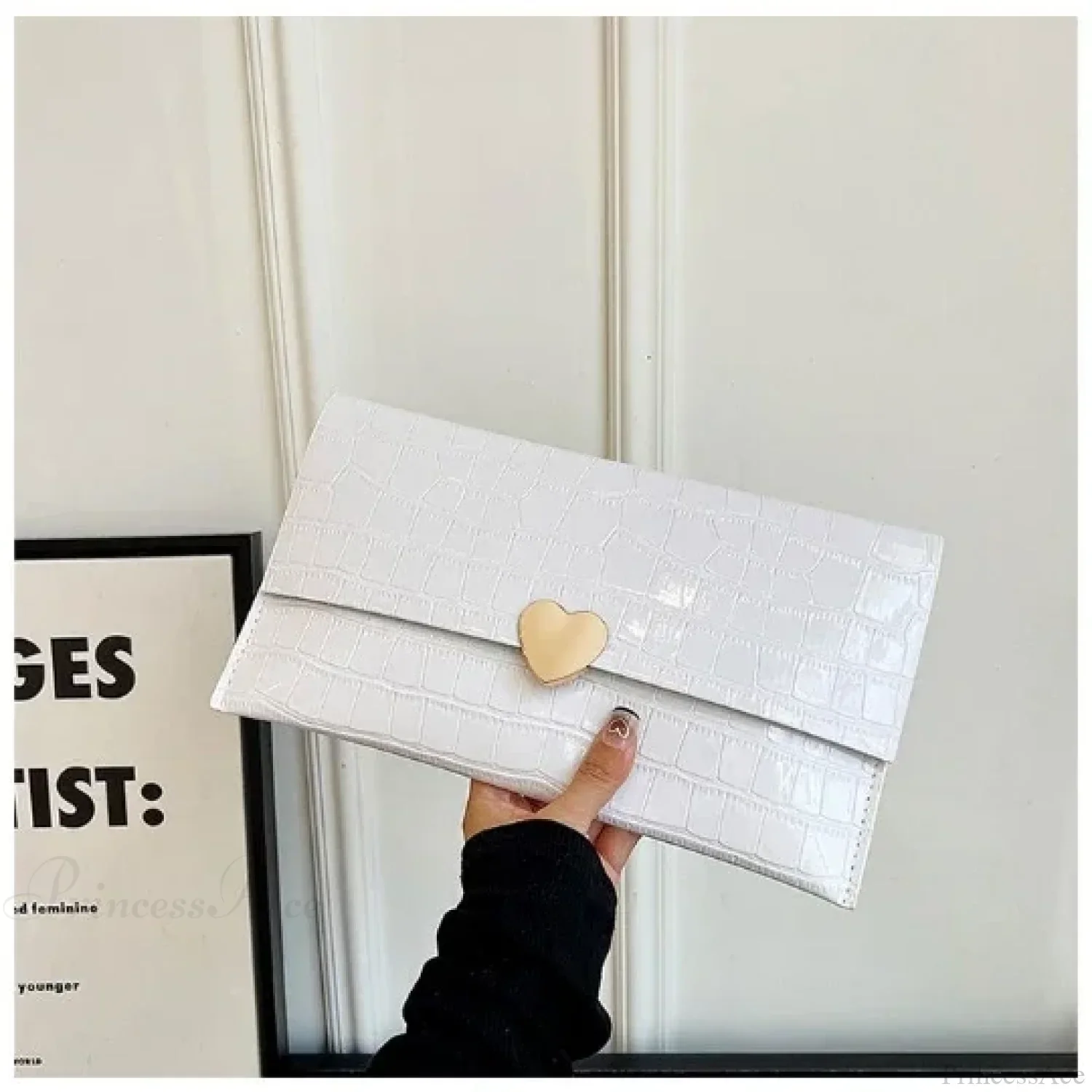 Golden Evening Banquet Clutch Wristlet - Image 7