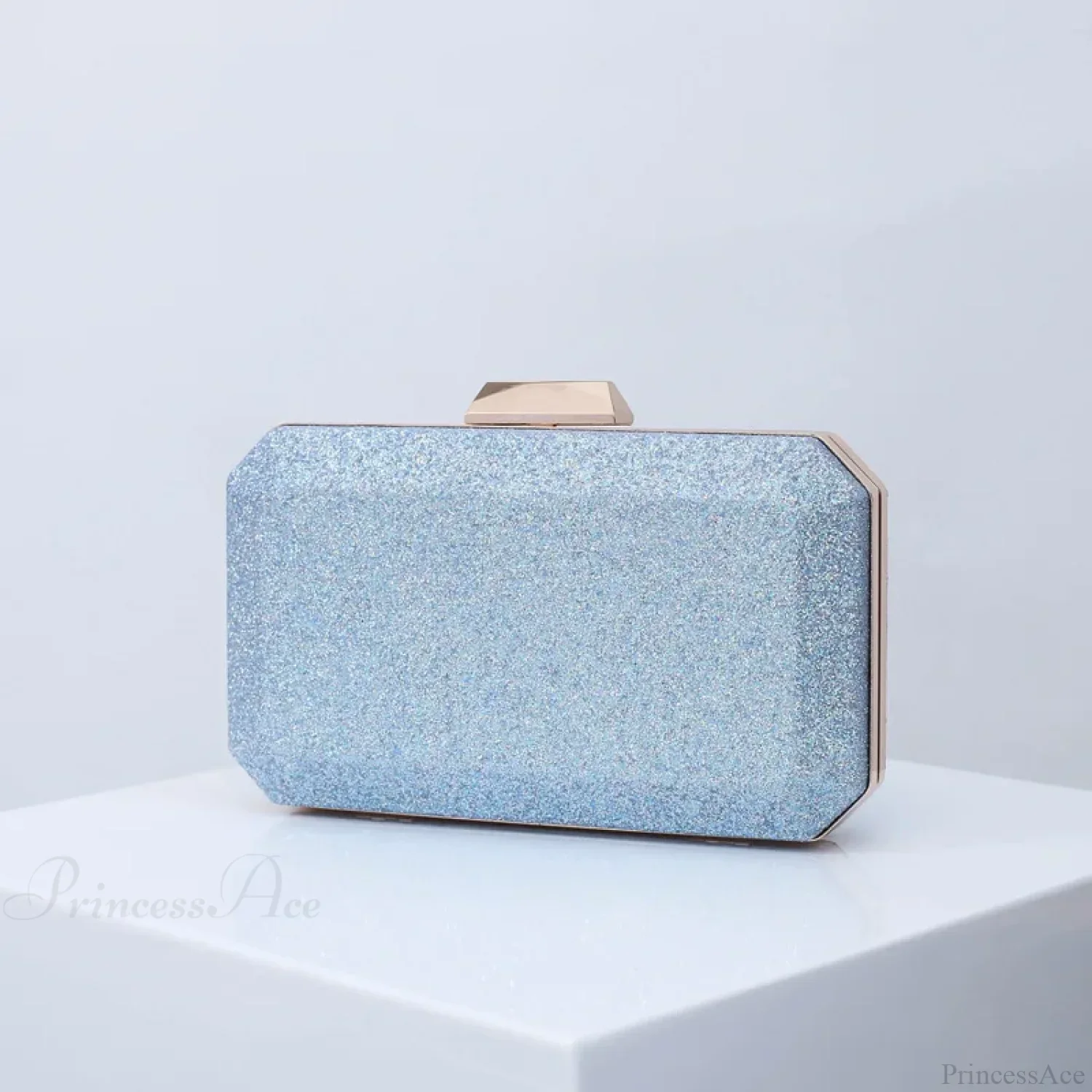 Golden Yellow Luxury PU Clutch Wristlet - Image 3