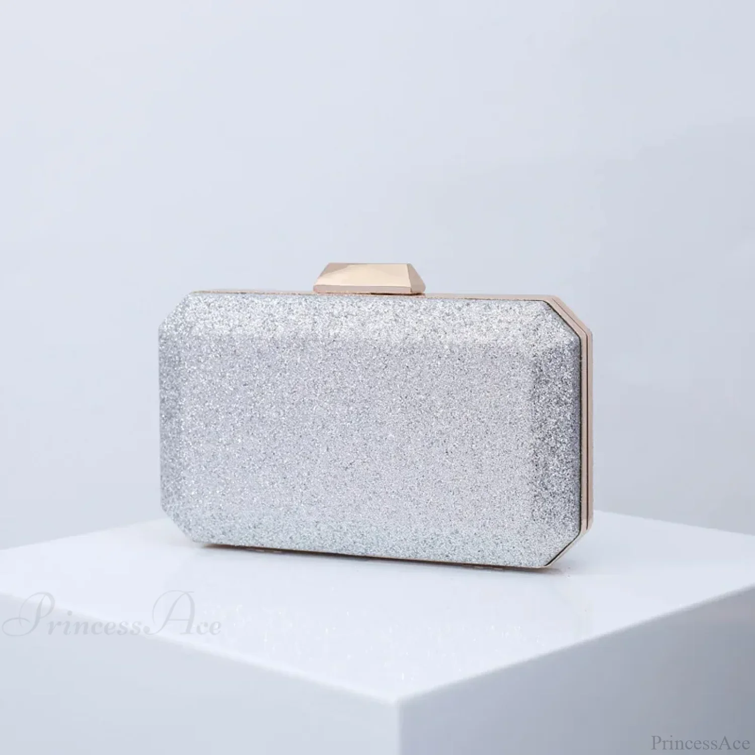 Golden Yellow Luxury PU Clutch Wristlet - Image 9