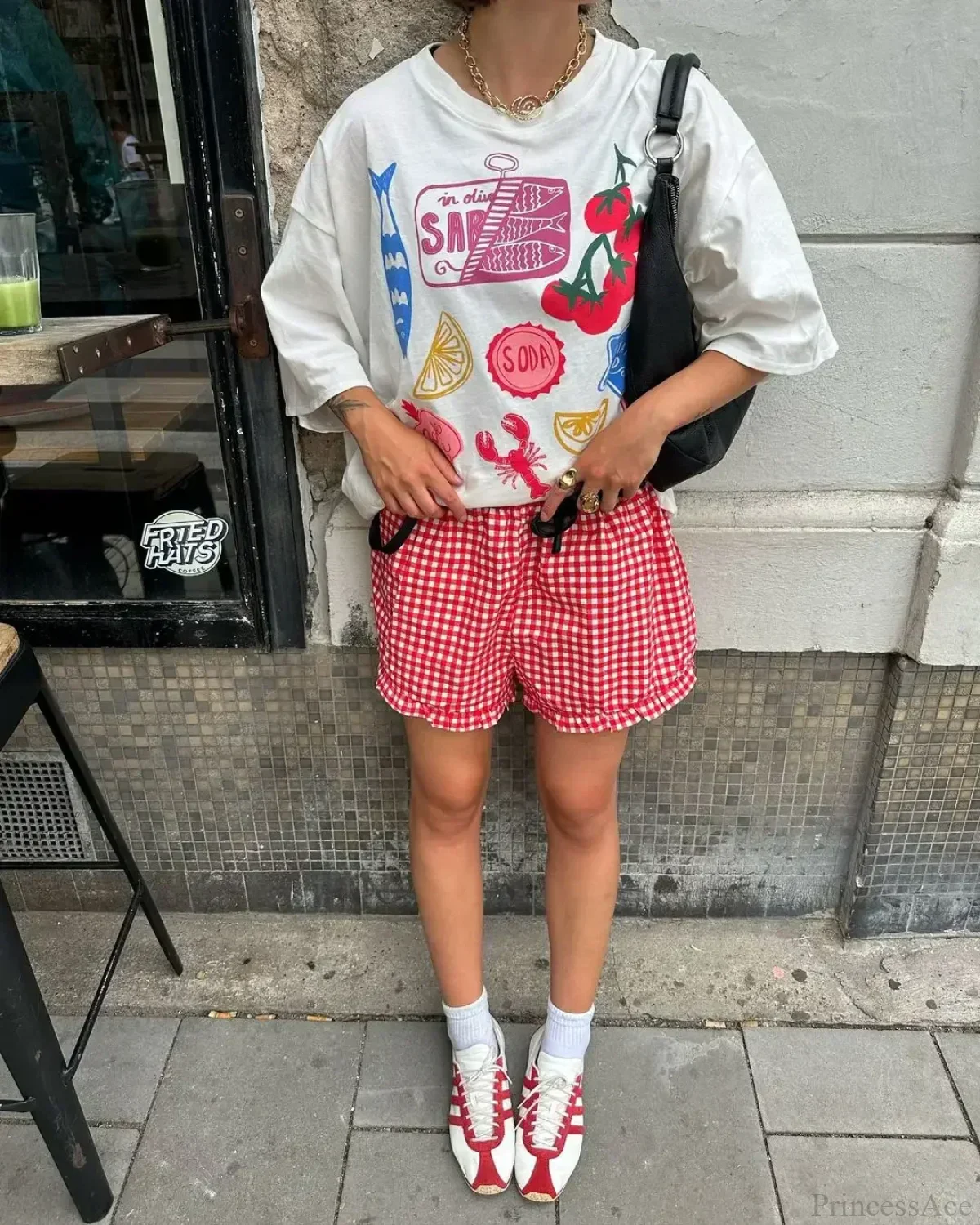 Gothic Harajuku Cute Lemon Graphic T-shirt - Image 9