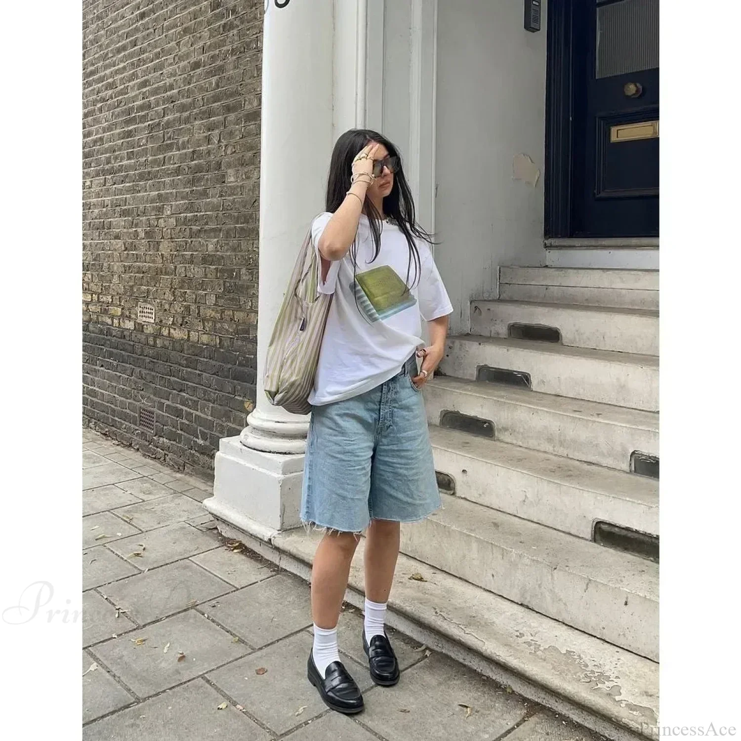 Gothic Harajuku Fluorescent Green Cherry T-shirt - Image 14